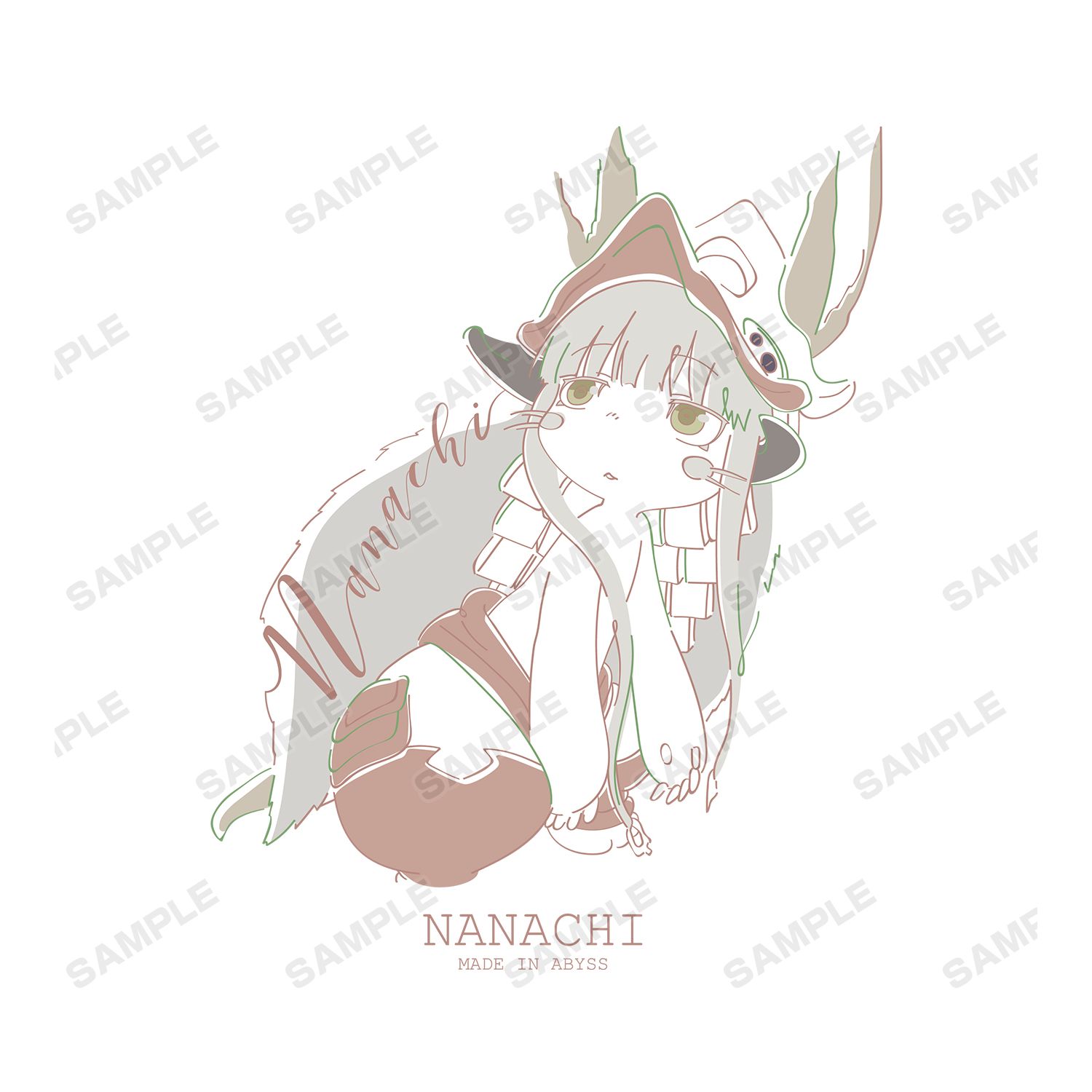 劇場版メイドインアビス 深き魂の黎明 ナナチ lette-graph Tシャツレディース(サイズ/M) - 公式商品画像 | AniSmile
