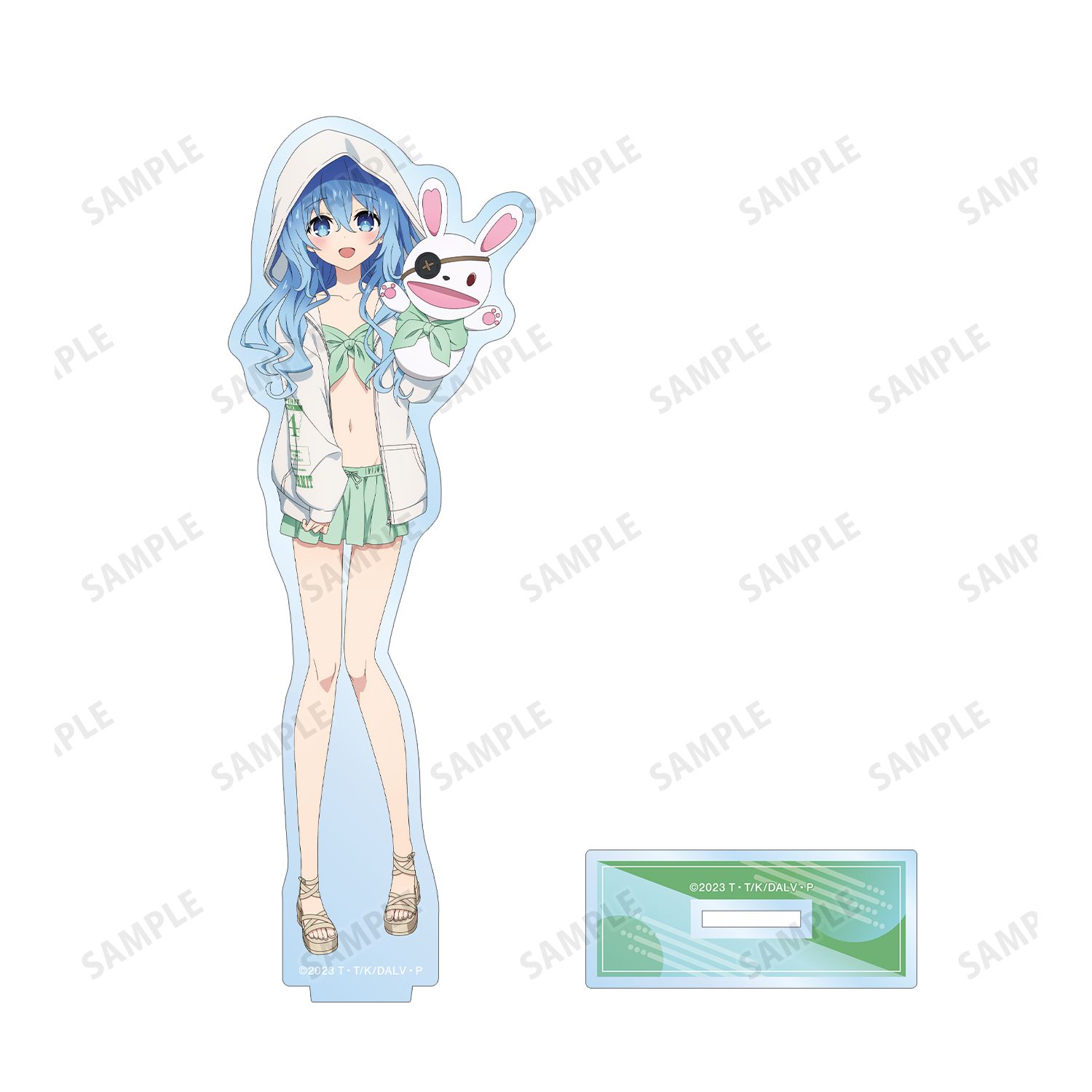 描き下ろし 四糸乃 ビーチデートver. BIGアクリルスタンド 画像 2 | AniSmile