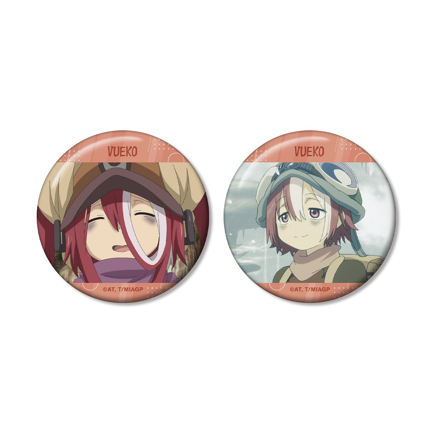 メイドインアビス 烈日の黄金郷 ヴエコ 場面写缶バッジ2個セット 画像 4 | AniSmile