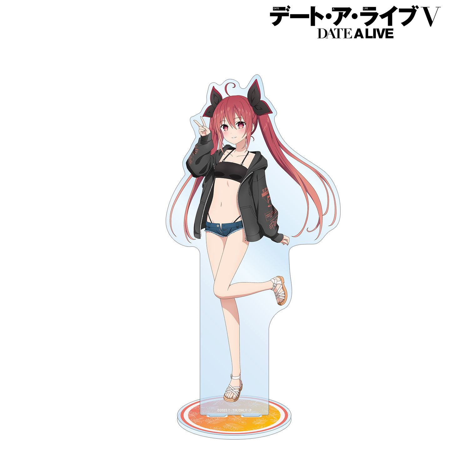 描き下ろし 五河琴里 ビーチデートver. 特大アクリルスタンド 画像 4 | AniSmile