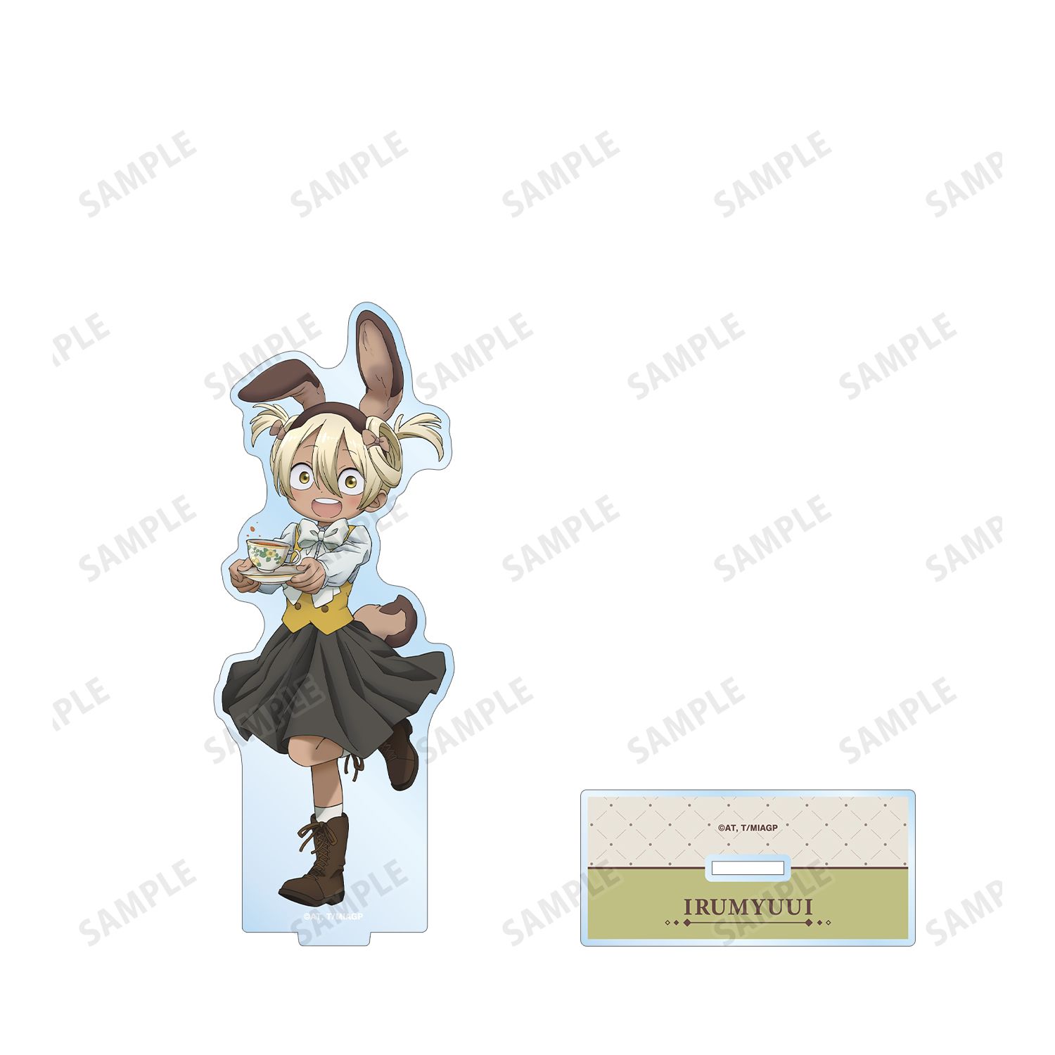 メイドインアビス 烈日の黄金郷 描き下ろし イルミューイ 不思議の国のアリスver. BIGアクリルスタンド 画像 2 | AniSmile