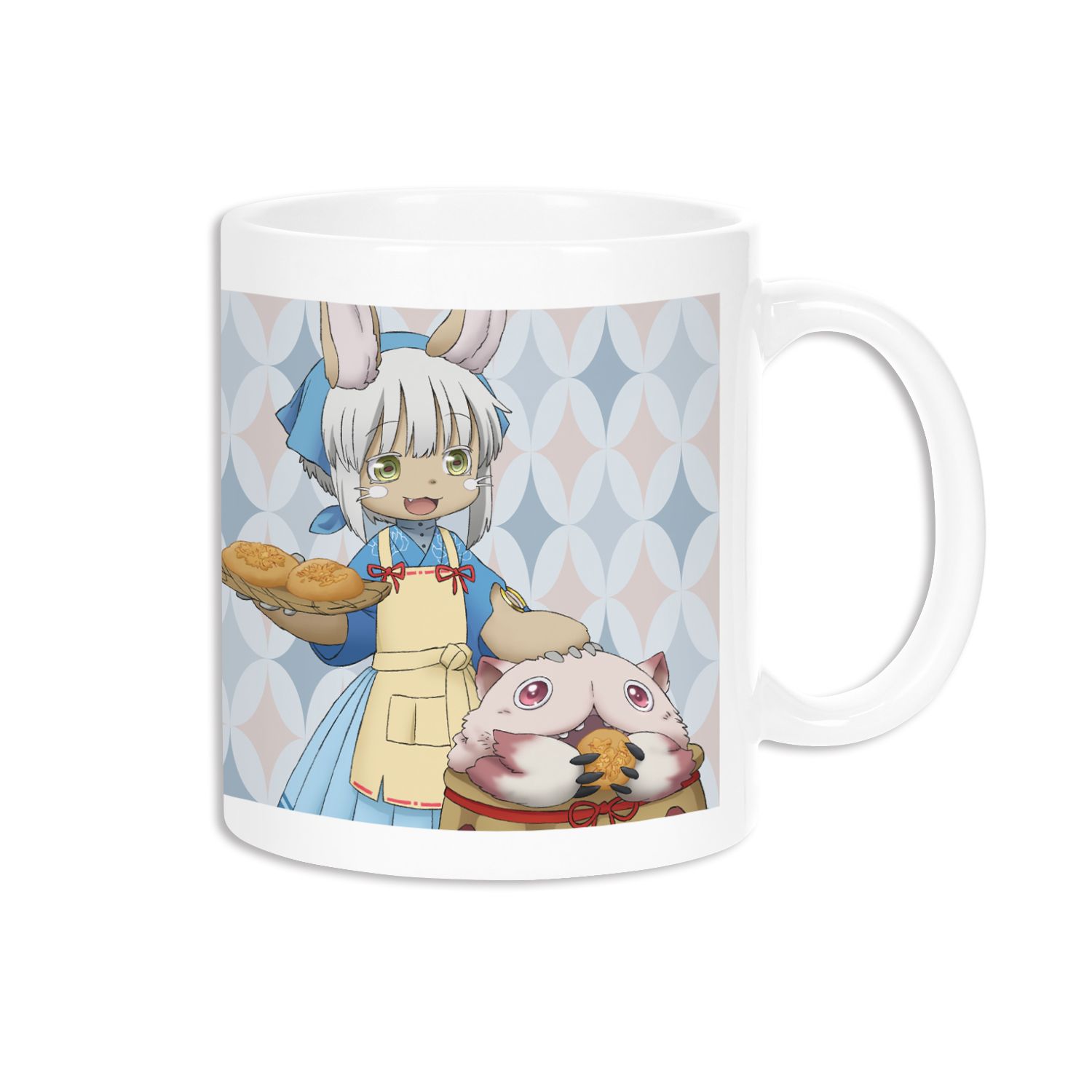 メイドインアビス 烈日の黄金郷 描き下ろしイラスト 兎座ナナチ 第5弾 ナナチ&壺ミーティ マグカップ 画像 3 | AniSmile