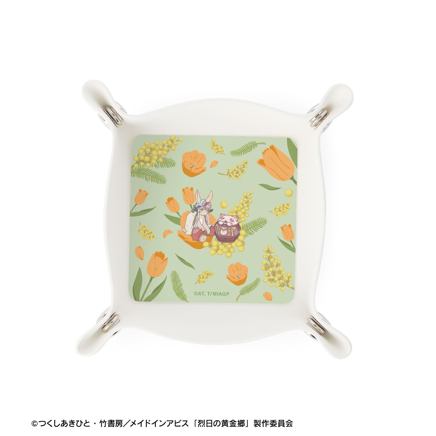 メイドインアビス 烈日の黄金郷 ナナチ&壺ミーティ Botania PUレザーマルチトレー 画像 4 | AniSmile