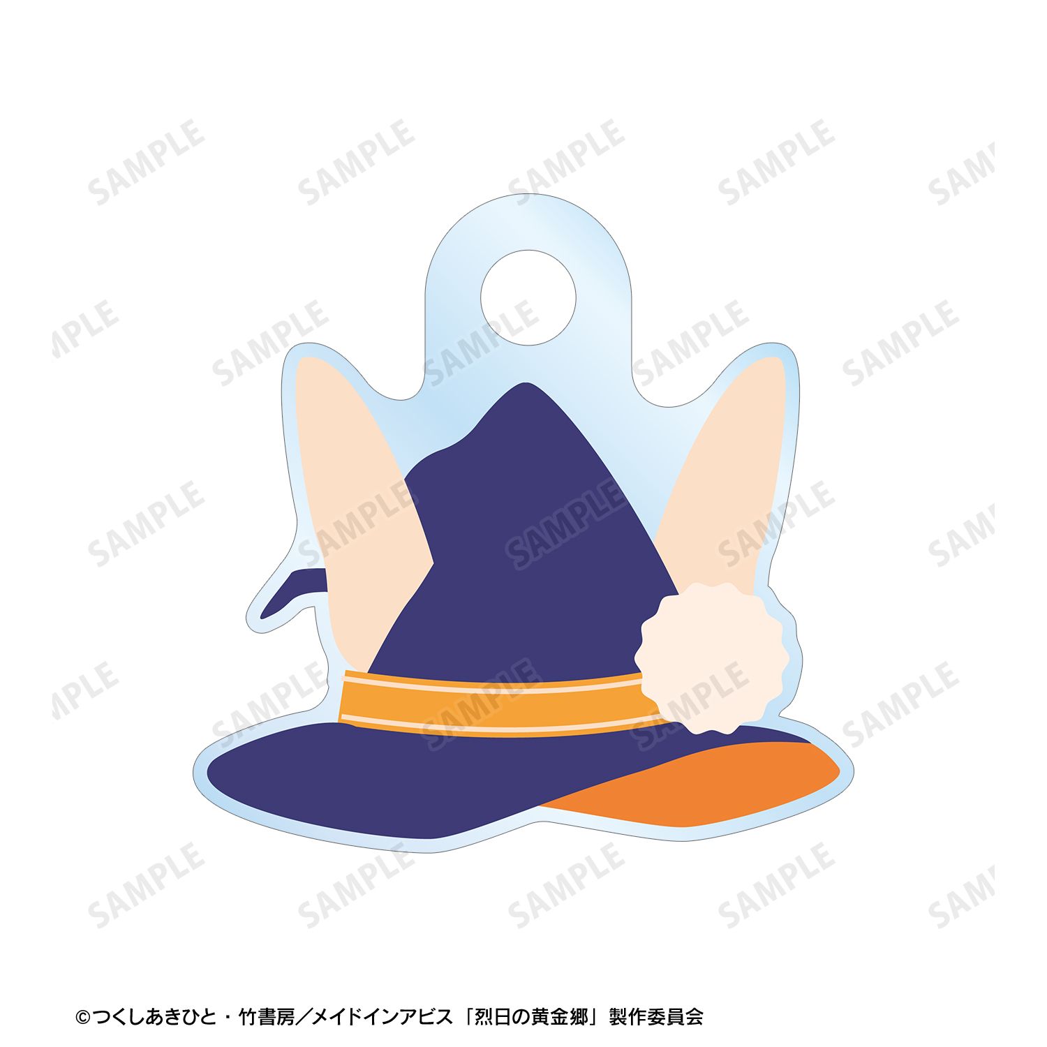 メイドインアビス 烈日の黄金郷 描き下ろし ナナチ 魔女 ハロウィンver. 2連ワイヤーアクリルキーホルダー 画像 4 | AniSmile