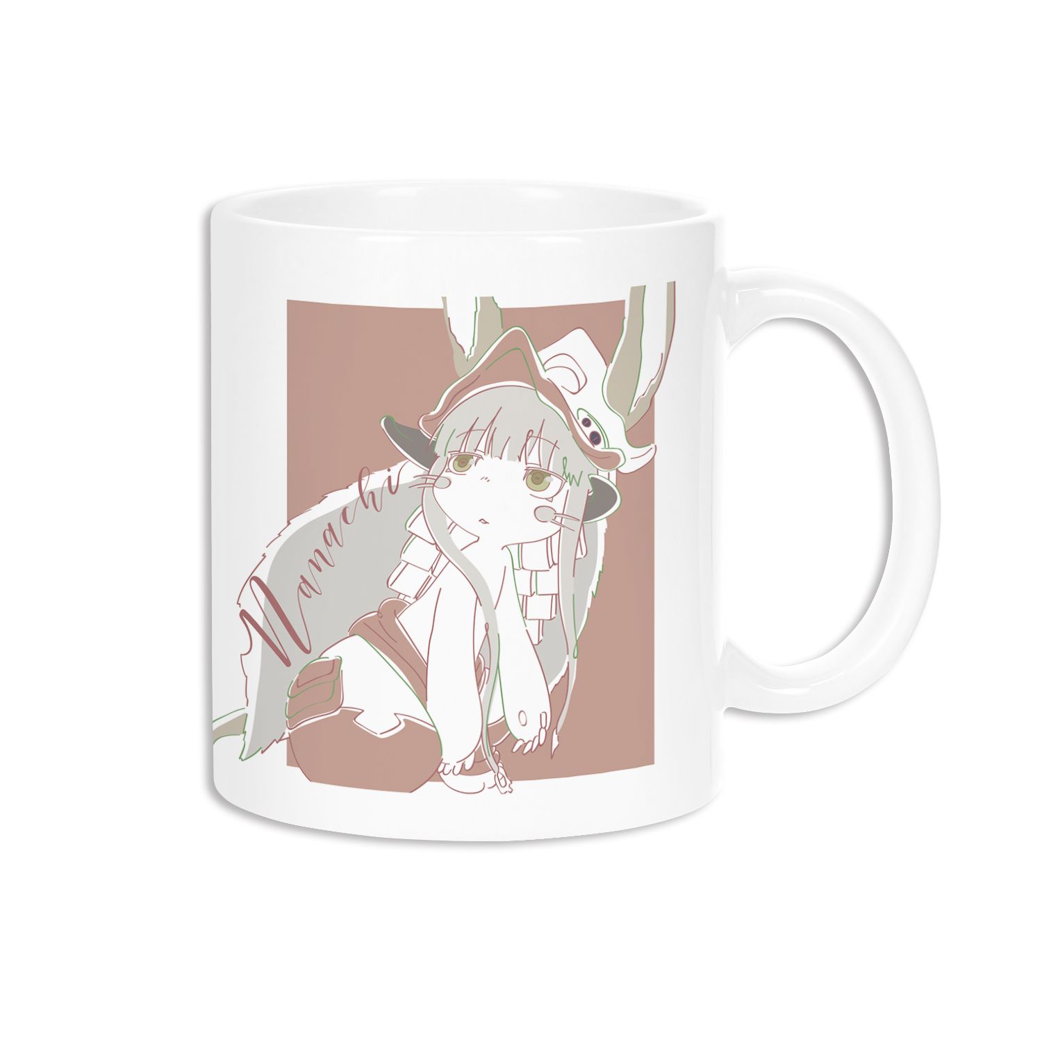 劇場版メイドインアビス 深き魂の黎明 ナナチ lette-graph マグカップ 画像 4 | AniSmile