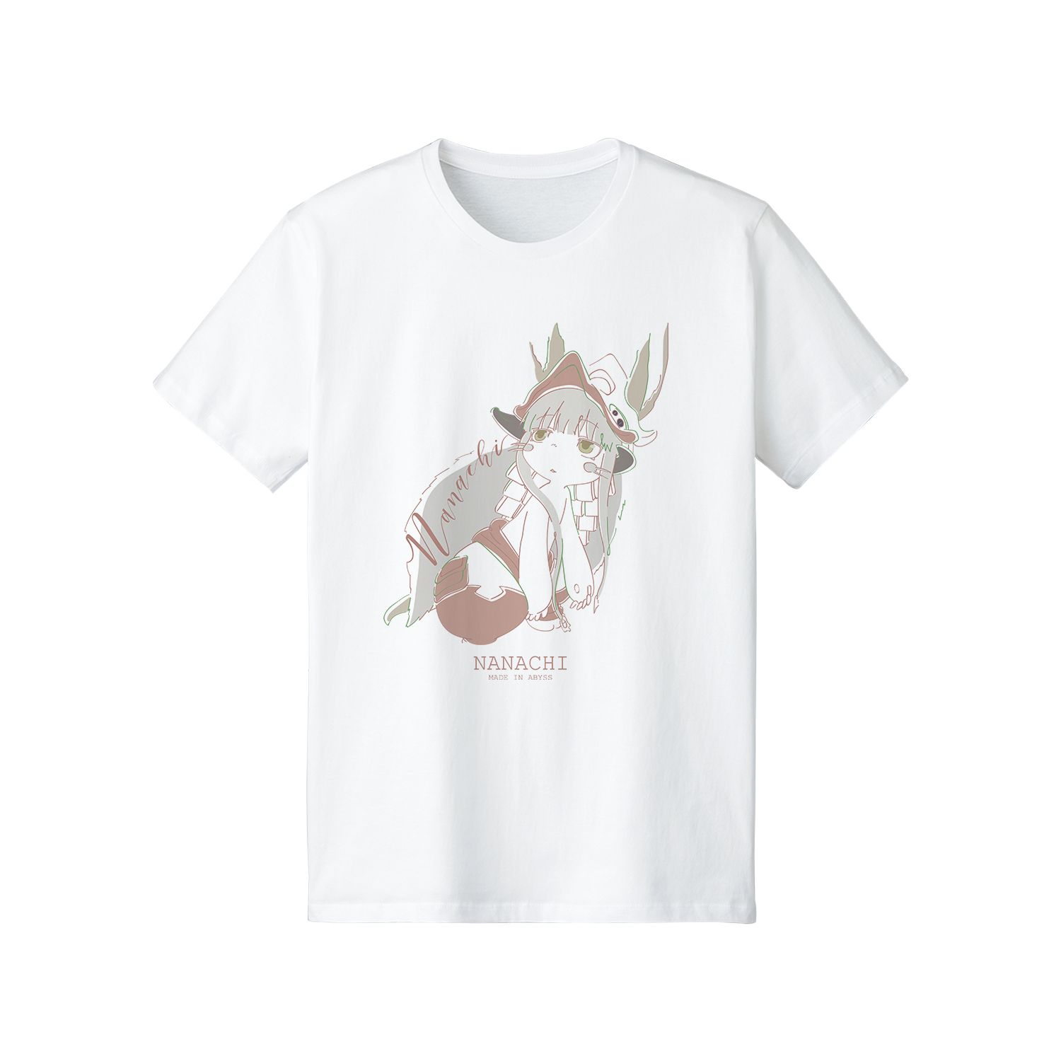 劇場版メイドインアビス 深き魂の黎明 ナナチ lette-graph Tシャツレディース(サイズ/XXL) 画像 3 | AniSmile