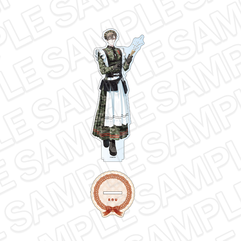 BOYS be MAID!~御曹司メイドボーイ部の日日~ デカアクリルスタンド 雨鬼 籠 1st Anniversary ver. 画像 2 | AniSmile