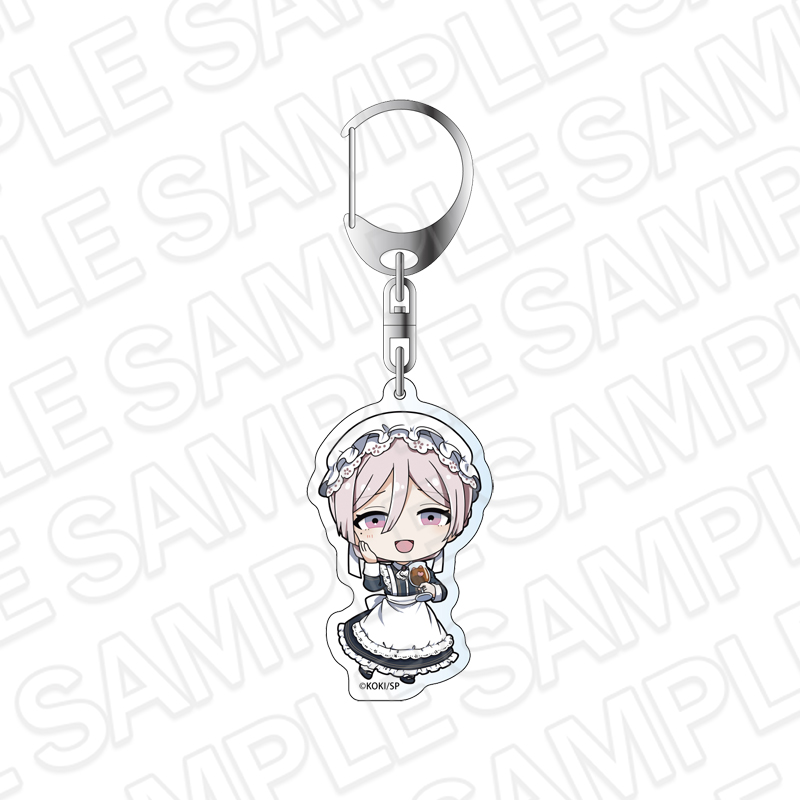 BOYS be MAID!~御曹司メイドボーイ部の日日~ アクリルキーホルダー 妃崎 余花 カフェ デフォルメ ver. 画像 3 | AniSmile