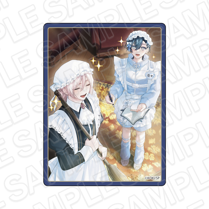 BOYS be MAID!~御曹司メイドボーイ部の日日~ ミニアクリルブロック 蘭士・余花 ショートボイスドラマ第25話 ver. 画像 2 | AniSmile