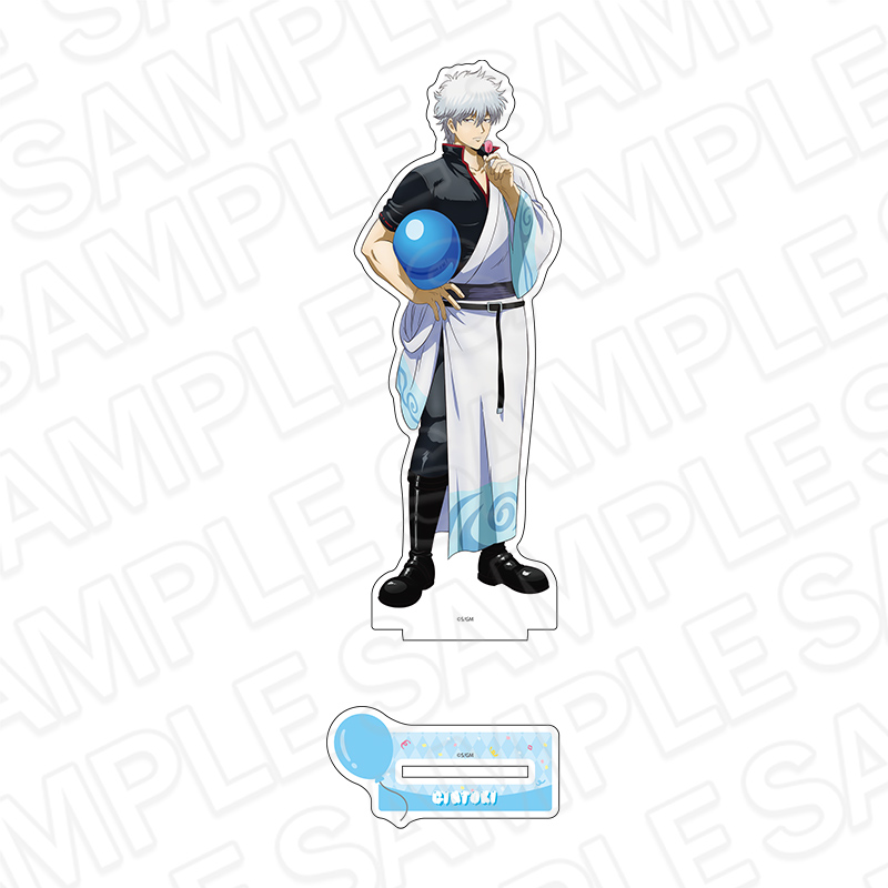 新劇場版 銀魂 -吉原大炎上- デカアクリルスタンド 坂田銀時 BALLOON ver. - official product image | AniSmile
