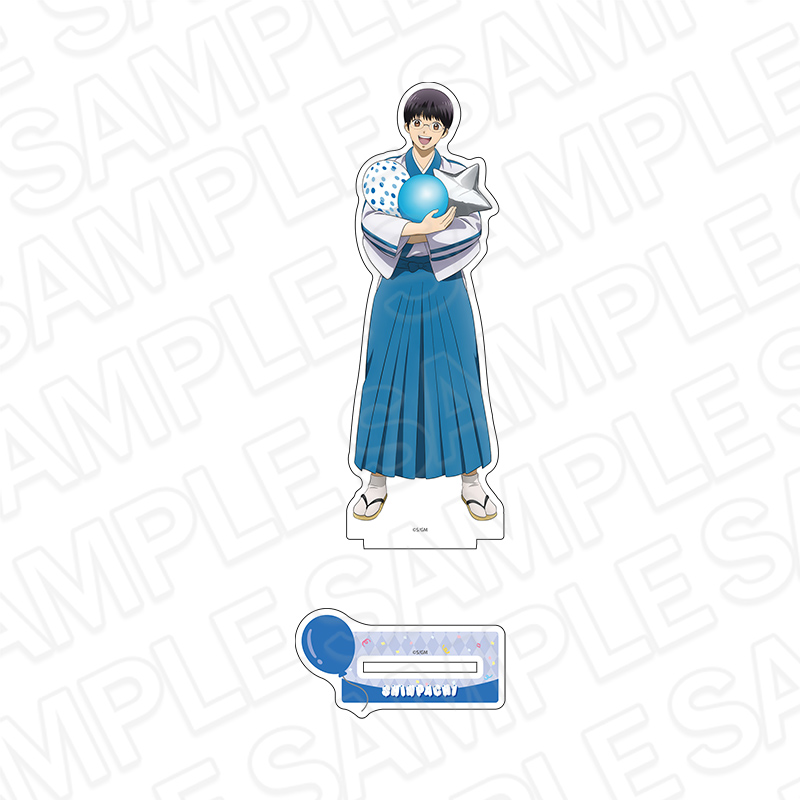 新劇場版 銀魂 -吉原大炎上- デカアクリルスタンド 志村新八 BALLOON ver. - 公式商品画像 | AniSmile