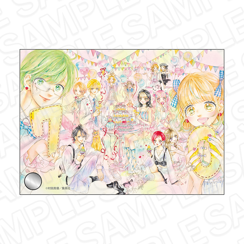 ハニーレモンソーダ アクリルプレート りぼん70周年CAFE - 公式商品画像 | AniSmile