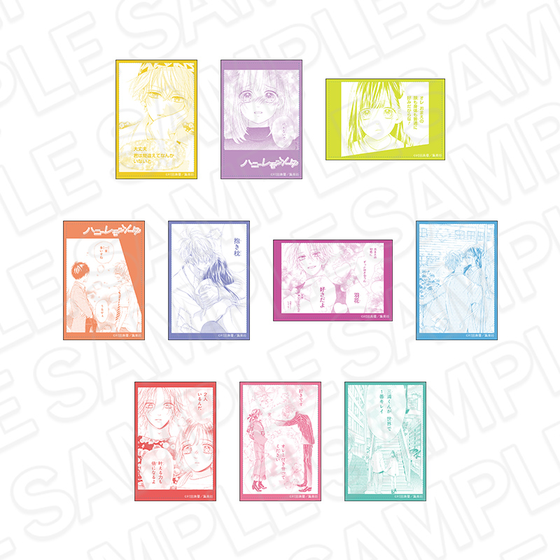 ハニーレモンソーダ 名シーンスクエアカンバッジ(ランダム) りぼん70周年CAFE - 公式商品画像 | AniSmile