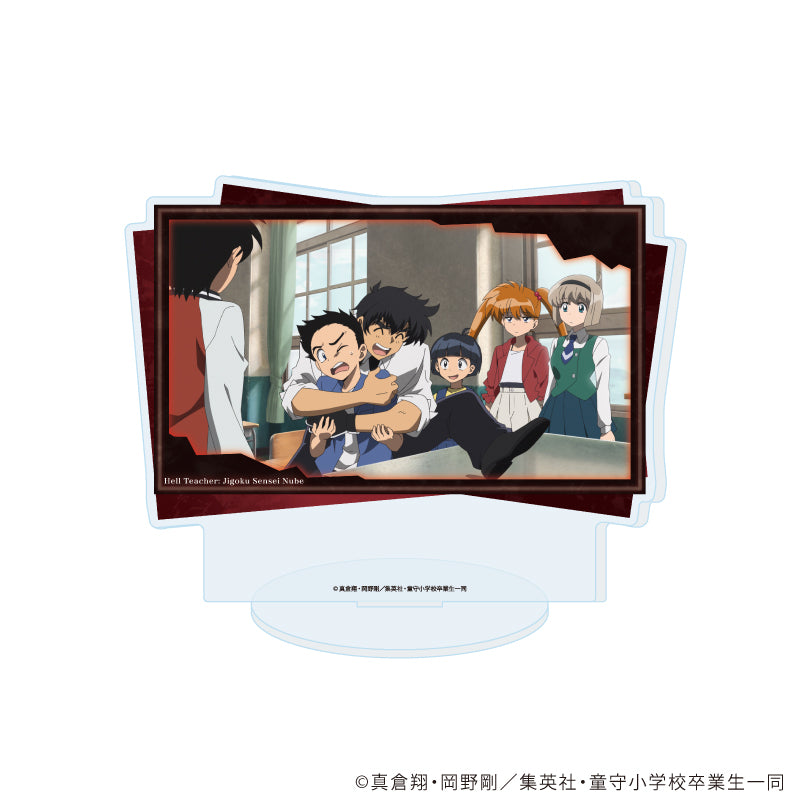 アクリルスタンド「アニメ『地獄先生ぬ~べ~』」08/Bデザイン(場面写イラスト) - 公式商品画像 | AniSmile