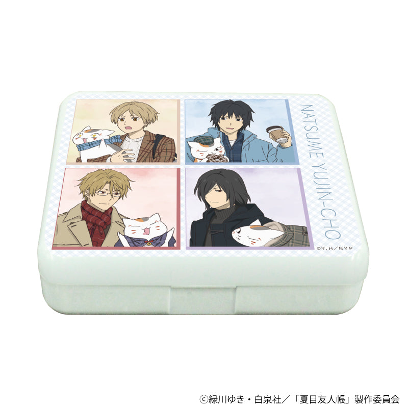 小物ケース「夏目友人帳」02/チェック柄ver. 集合デザイン(描き下ろしイラスト) - 公式商品画像 | AniSmile