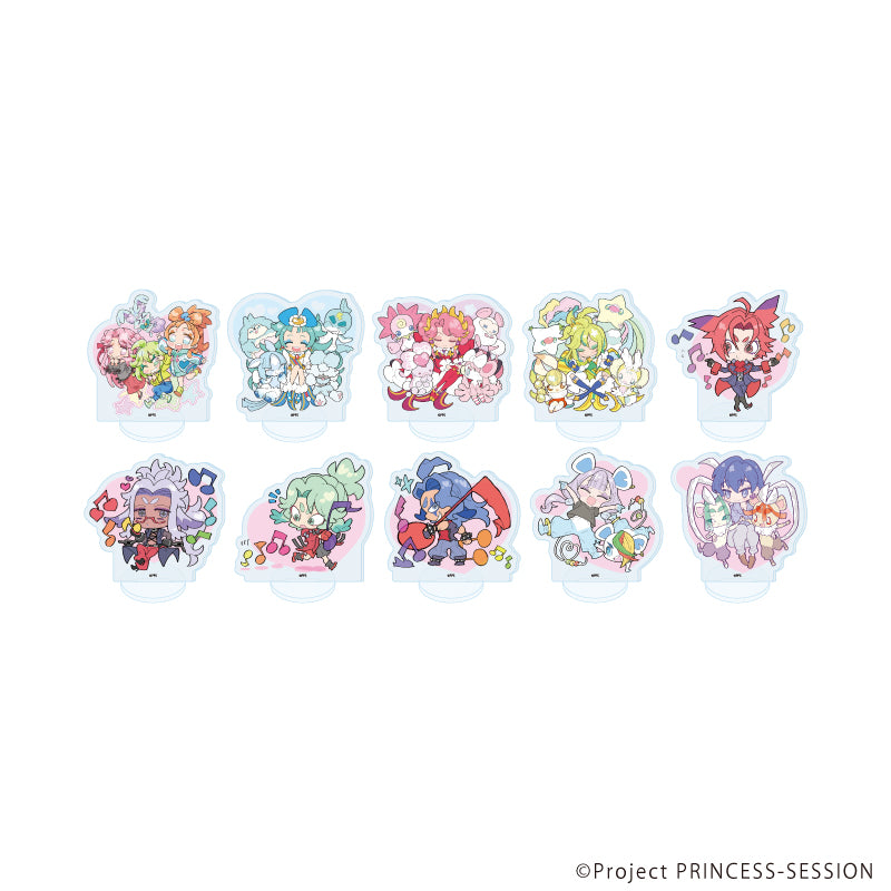 アクリルぷちスタンド「プリンセッション・オーケストラ」05/ブラインド(全10種)(公式イラスト) - 公式商品画像 | AniSmile