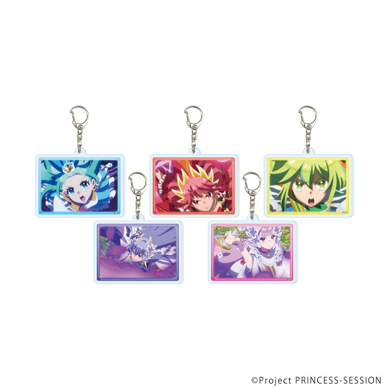 アクリルキーホルダー「プリンセッション・オーケストラ」03/ブラインド(全5種)(場面写イラスト) - 公式商品画像 | AniSmile