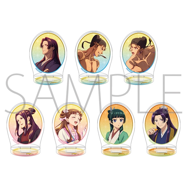 薬屋のひとりごと ちゅあスタ ミニチュアアクリルスタンドコレクション/金木犀、銀杏、蜜柑 - 公式商品画像 | AniSmile