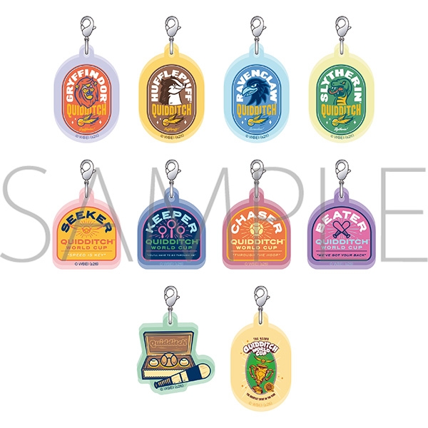 ハリーポッター アクリルチャームコレクション(全10種)/クィディッチ 画像 2 | AniSmile