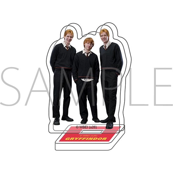 ハリーポッター ブリスターチャームアクリルスタンド(フレッド&ジョージ&ロン・ウィーズリー) 画像 3 | AniSmile