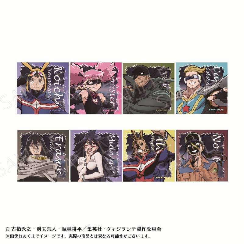 ヴィジランテ-僕のヒーローアカデミアILLEGALS- トレーディングステッカーA PCS - 公式商品画像 | AniSmile