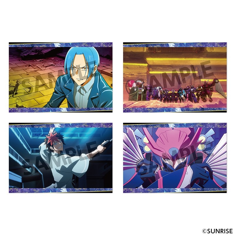 鎧真伝サムライトルーパー ポストカードセット vol.1 - official product image | AniSmile