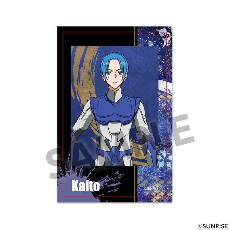 鎧真伝サムライトルーパー インスタントフォト風ステッカー 上杉魁人 - 公式商品画像 | AniSmile