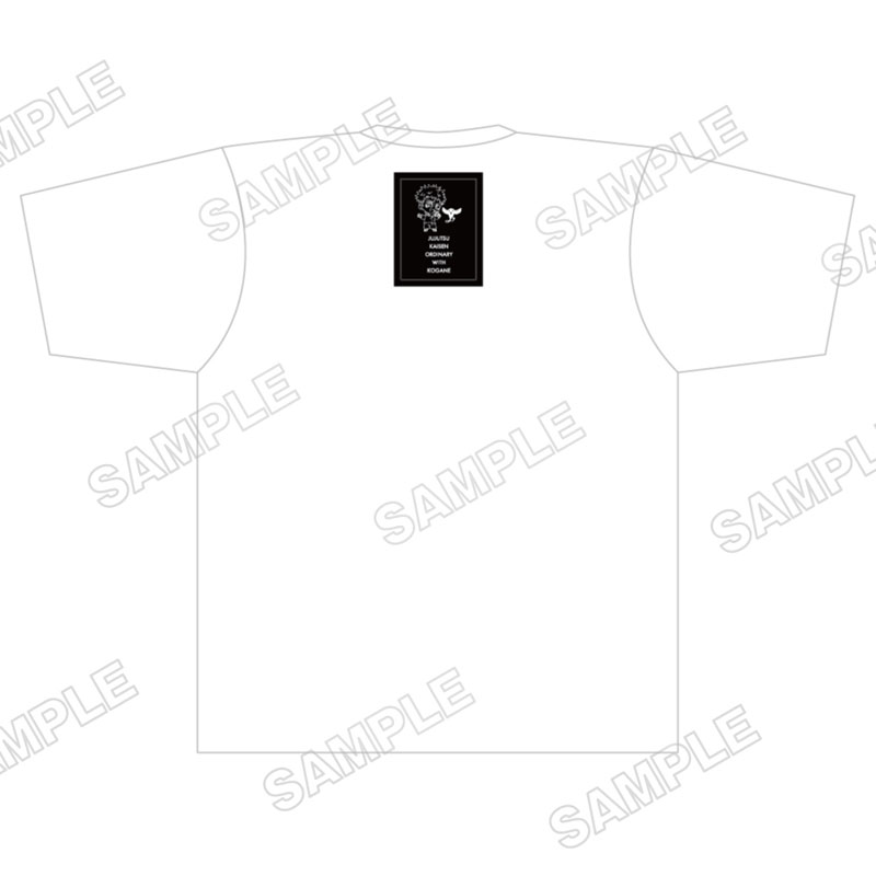 呪術廻戦 Tシャツ コガネといっしょ-Ordinary- White M 画像 2 | AniSmile