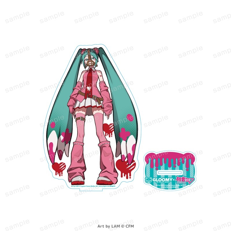 GLOOMY meets 初音ミク BIGオーロラアクリルスタンド 初音ミク - 公式商品画像 | AniSmile