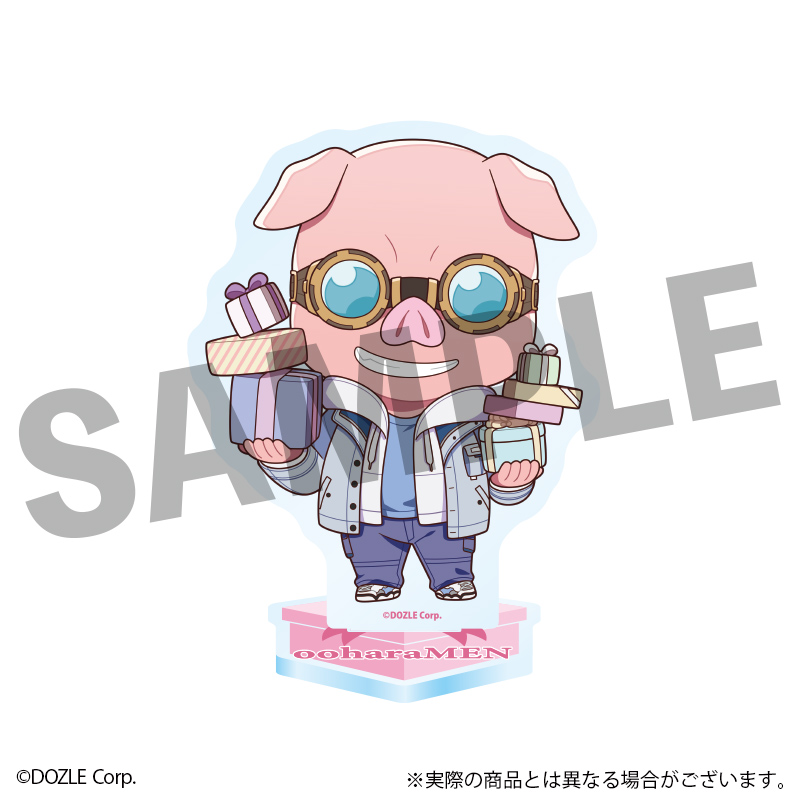 ドズル社 ミニキャラアクリルスタンド おおはらMEN - 公式商品画像 | AniSmile