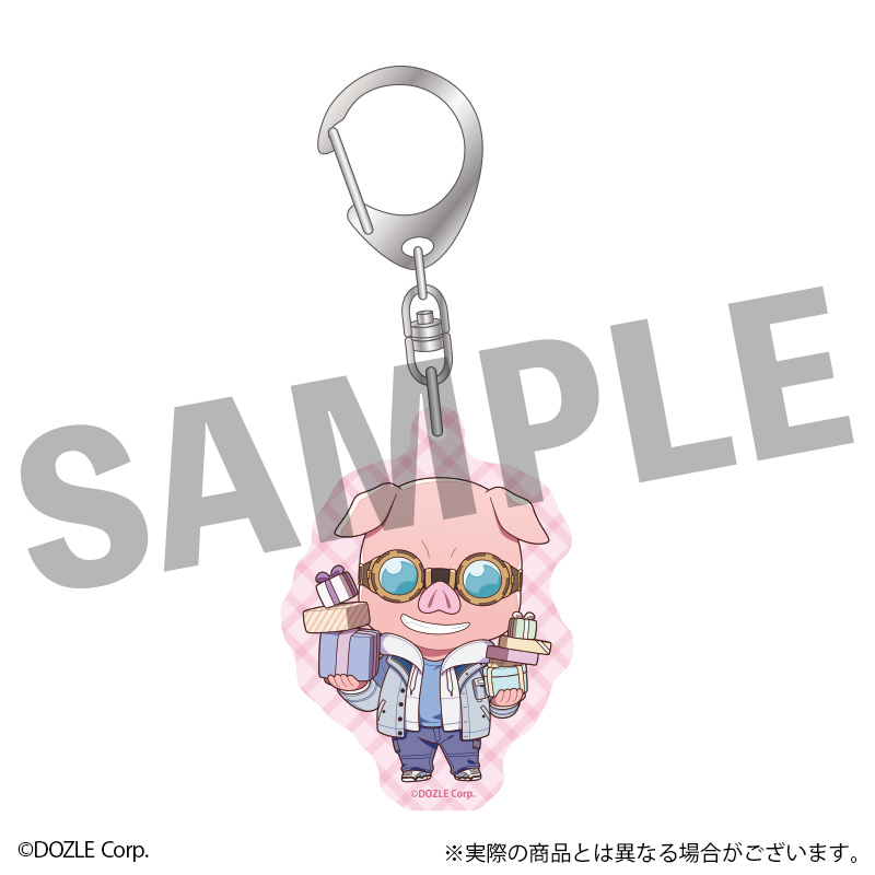 ドズル社 ミニキャラアクリルキーホルダー おおはらMEN - 公式商品画像 | AniSmile