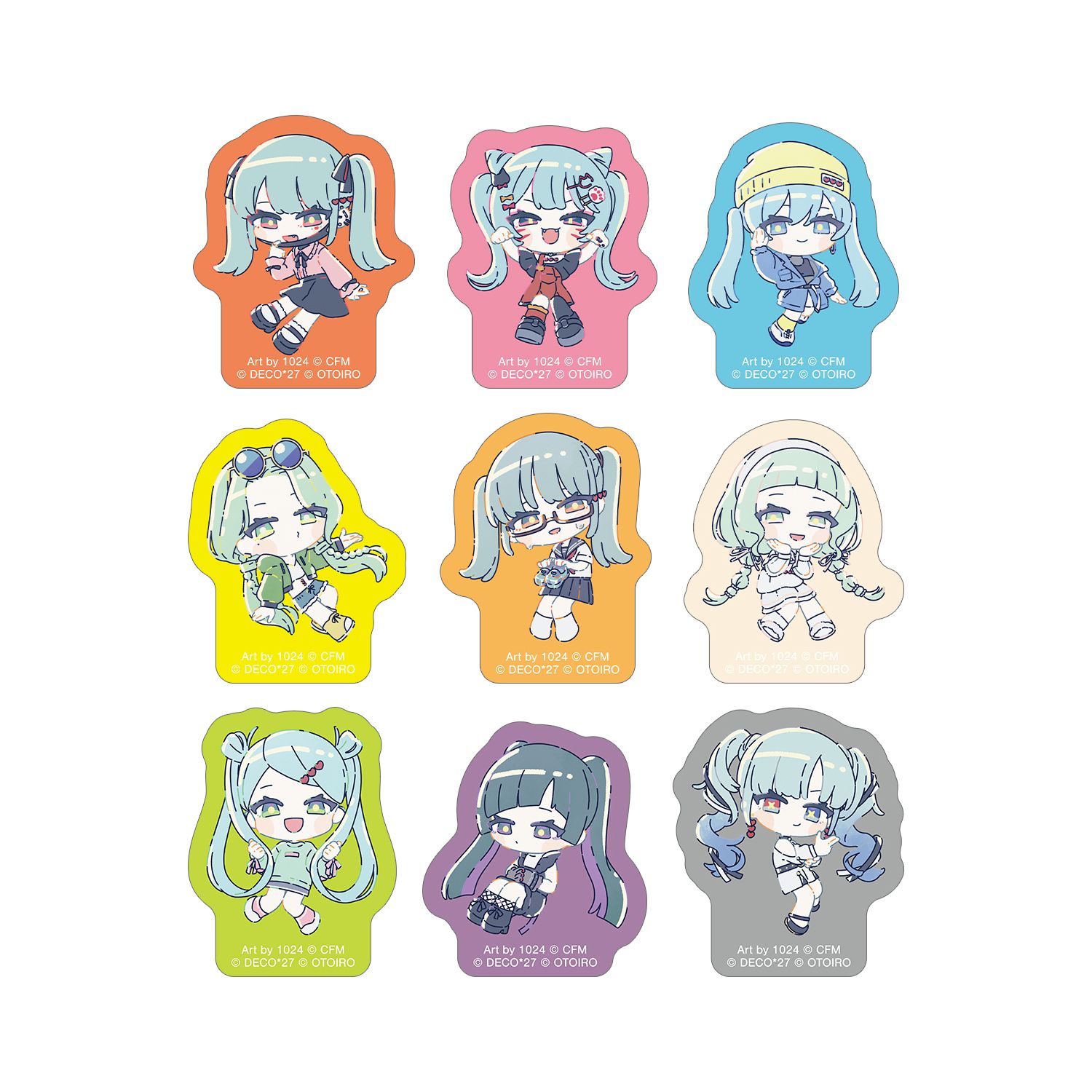 DECO27 feat.初音ミク MANNEQUIN Art by 1024 トレーディングアクリルマスコット(単位/単品) - 公式商品画像 | AniSmile
