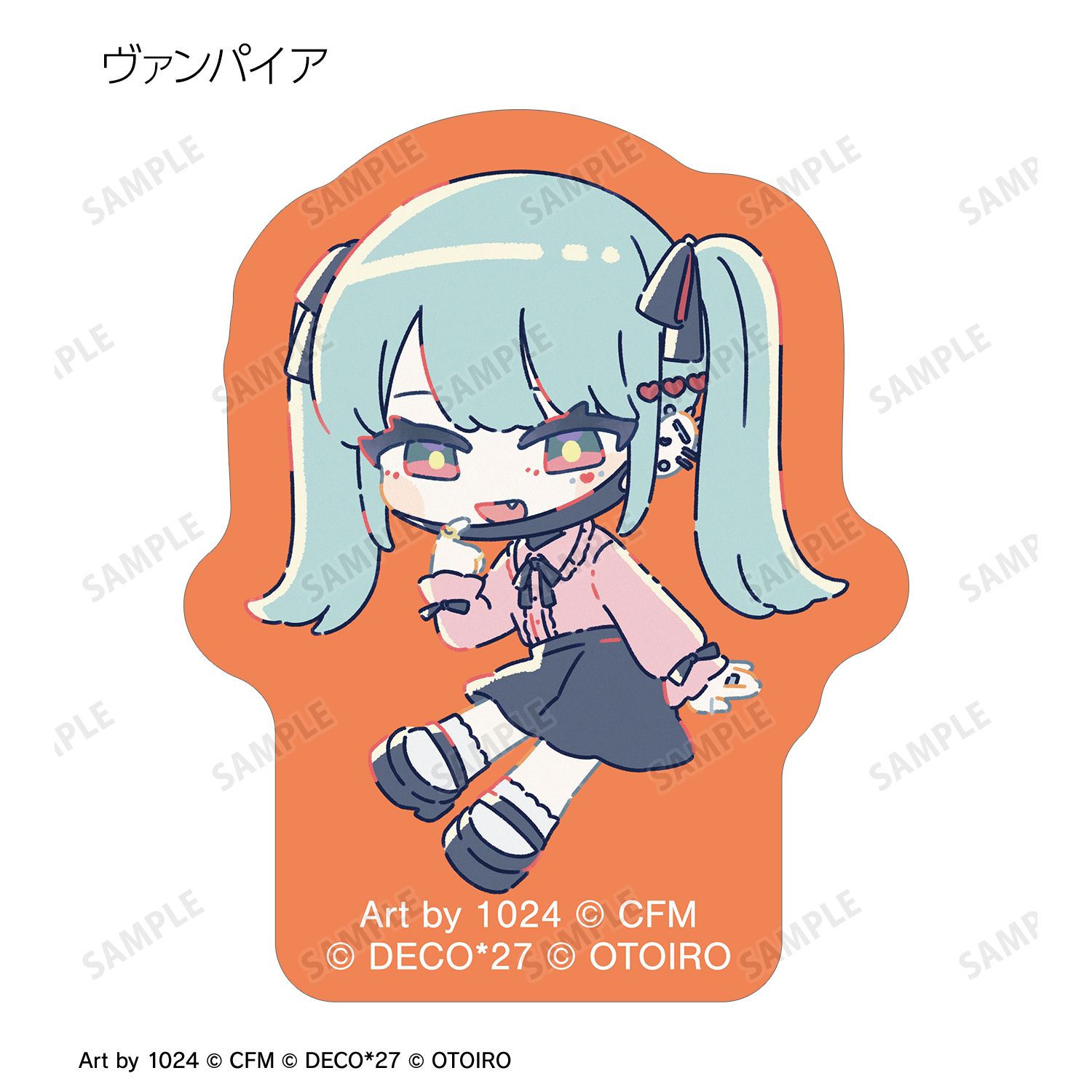 DECO27 feat.初音ミク MANNEQUIN Art by 1024 トレーディングアクリルマスコット(単位/単品) 画像 3 | AniSmile