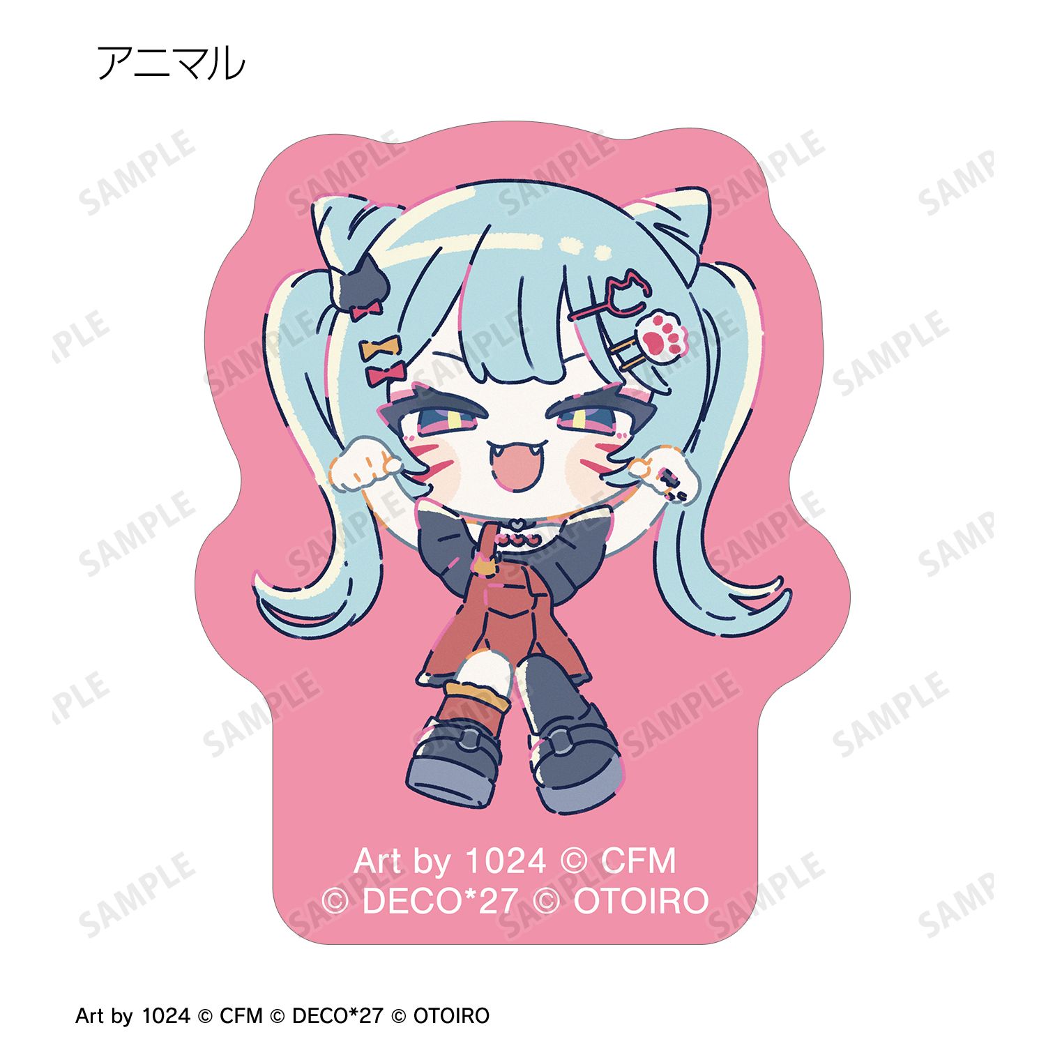 DECO27 feat.初音ミク MANNEQUIN Art by 1024 トレーディングアクリルマスコット(単位/単品) 画像 4 | AniSmile