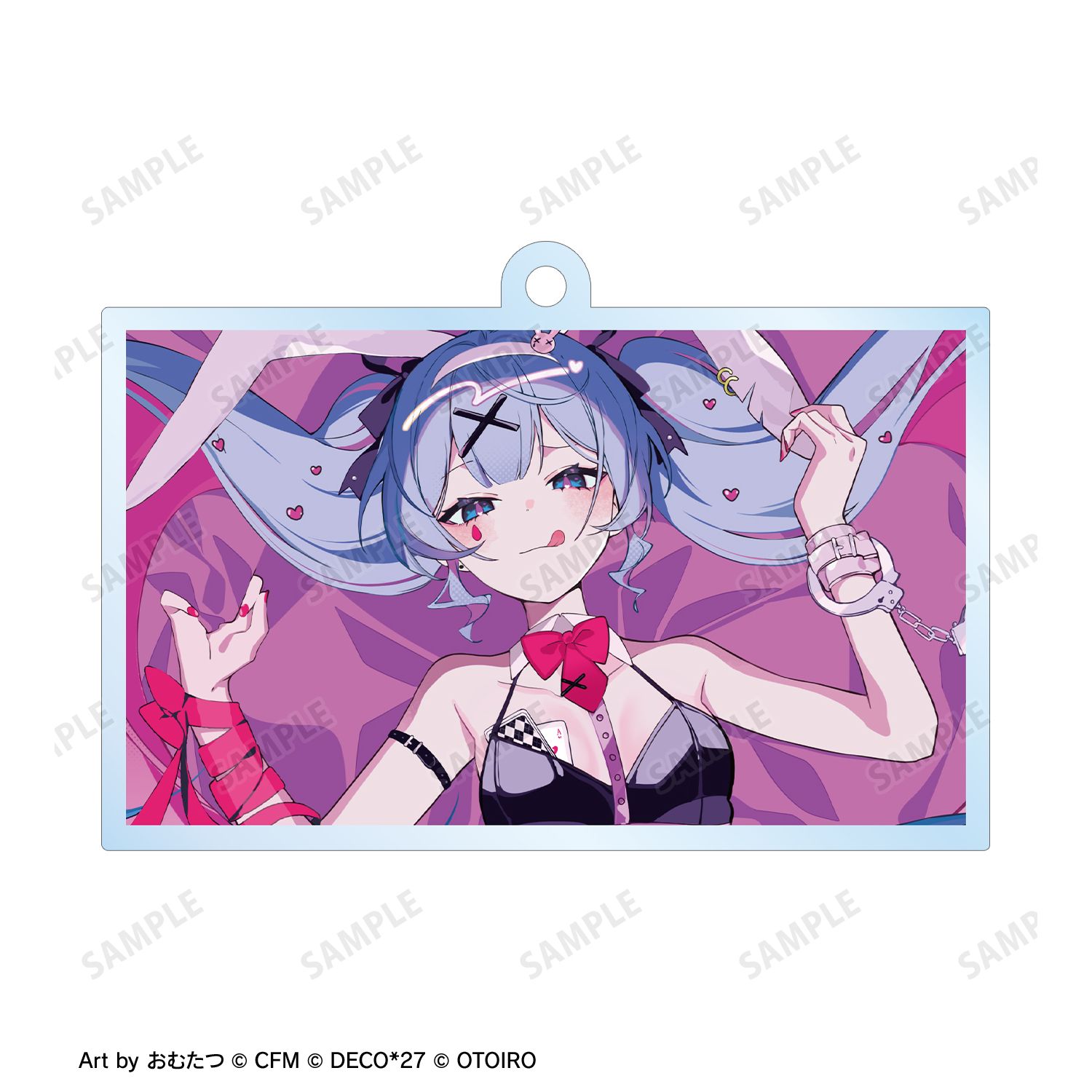 DECO*27 feat.初音ミク EXHIBITION Produced by DECO*27 / OTOIRO ラビットホール 2連ワイヤーBIGアクリルキーホルダー 画像 4 | AniSmile