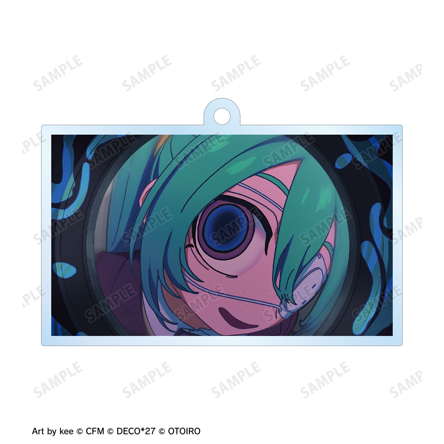 DECO*27 feat.初音ミク EXHIBITION Produced by DECO*27 / OTOIRO モニタリング 2連ワイヤーBIGアクリルキーホルダー 画像 4 | AniSmile