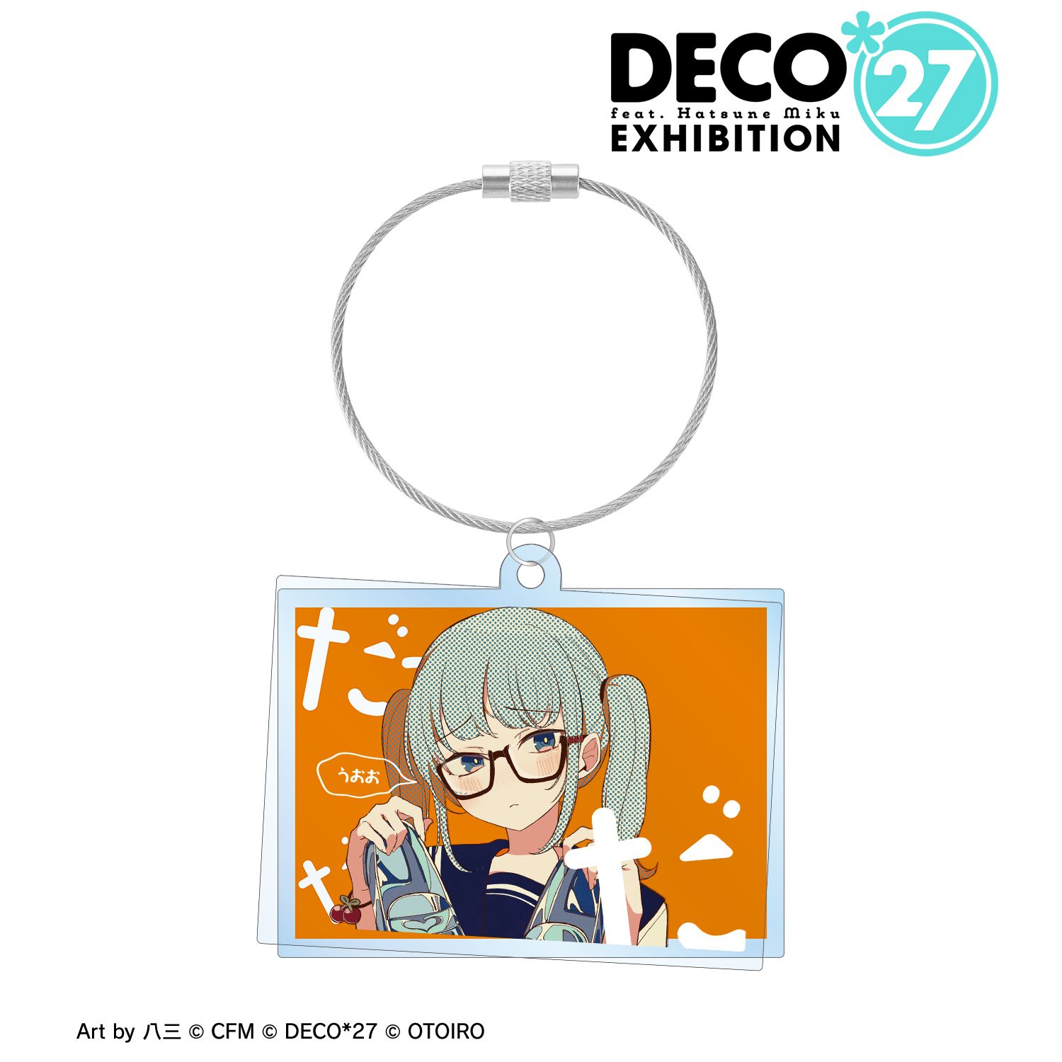 DECO*27 feat.初音ミク EXHIBITION Produced by DECO*27 / OTOIRO シンデレラ 2連ワイヤーBIGアクリルキーホルダー 画像 4 | AniSmile