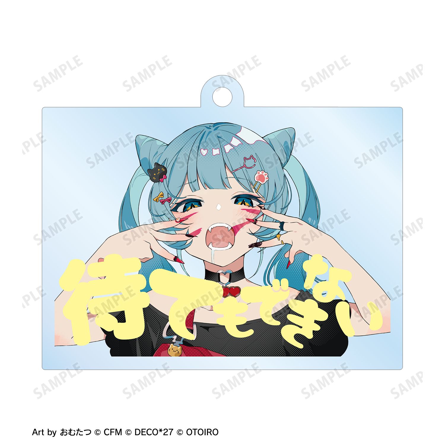 DECO*27 feat.初音ミク EXHIBITION Produced by DECO*27 / OTOIRO アニマル 2連ワイヤーBIGアクリルキーホルダー 画像 3 | AniSmile