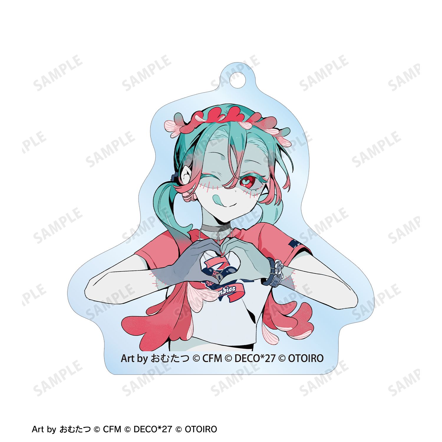DECO*27 feat.初音ミク EXHIBITION Produced by DECO*27 / OTOIRO ゾンビ アクリルキーホルダー3個セット 画像 4 | AniSmile