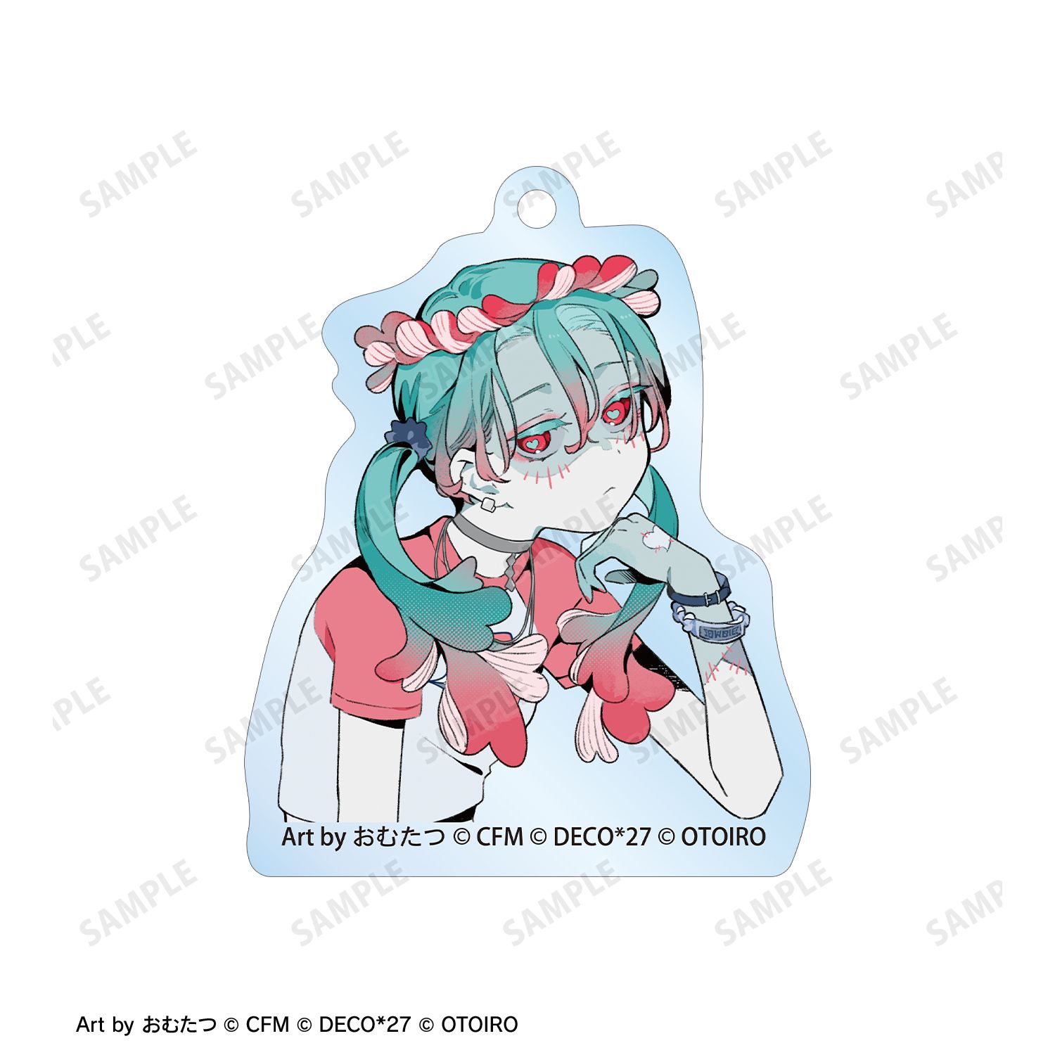 DECO*27 feat.初音ミク EXHIBITION Produced by DECO*27 / OTOIRO ゾンビ アクリルキーホルダー3個セット 画像 5 | AniSmile