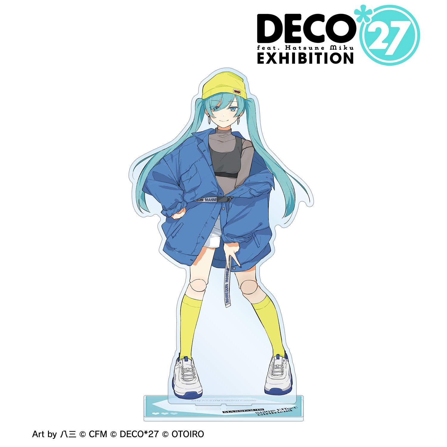DECO*27 feat.初音ミク EXHIBITION Produced by DECO*27 / OTOIRO MANNEQUIN 状態異常彼女 BIGアクリルスタンド 画像 2 | AniSmile