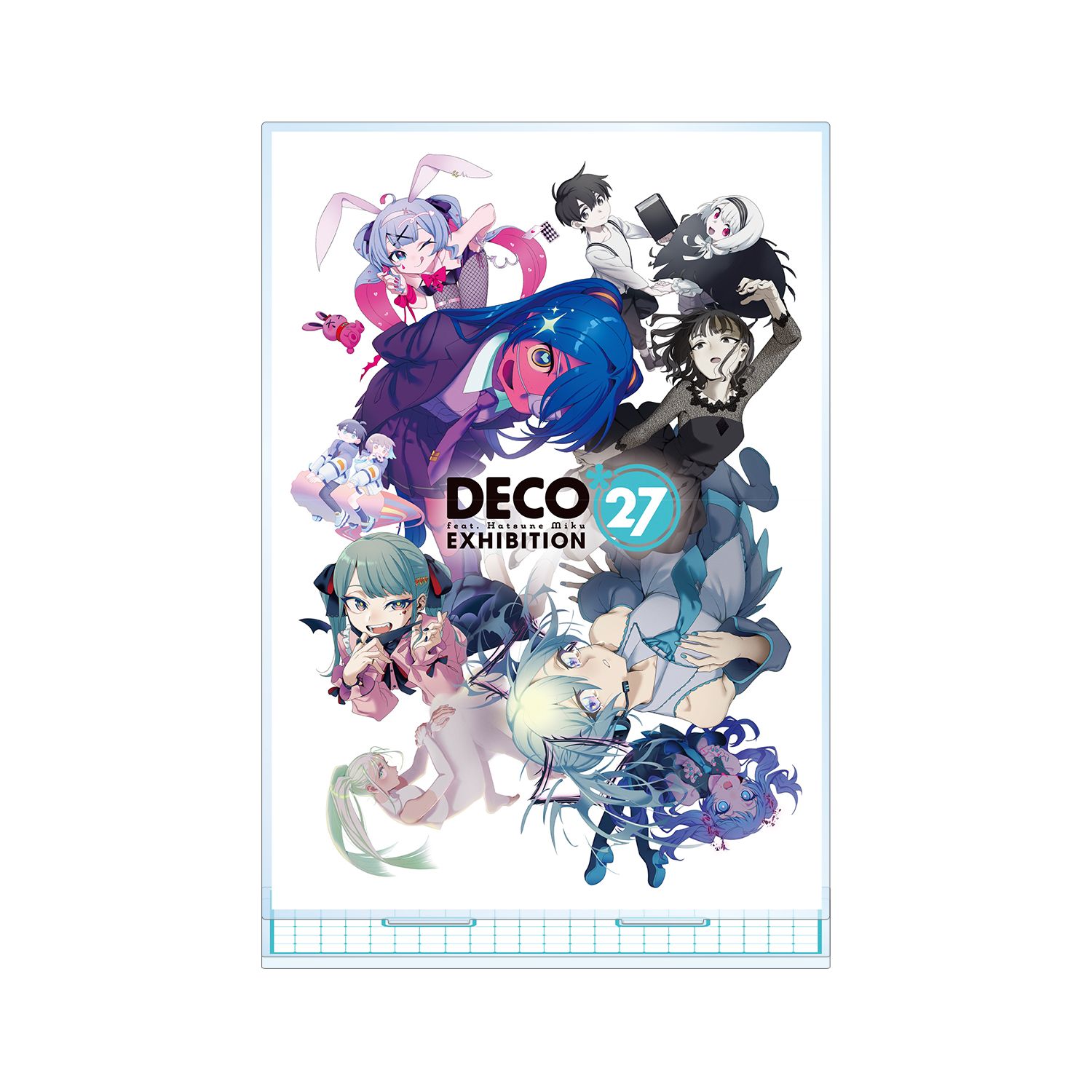 DECO*27 feat.初音ミク EXHIBITION Produced by DECO*27 / OTOIRO キービジュアル 特大アクリルスタンド - 公式商品画像 | AniSmile