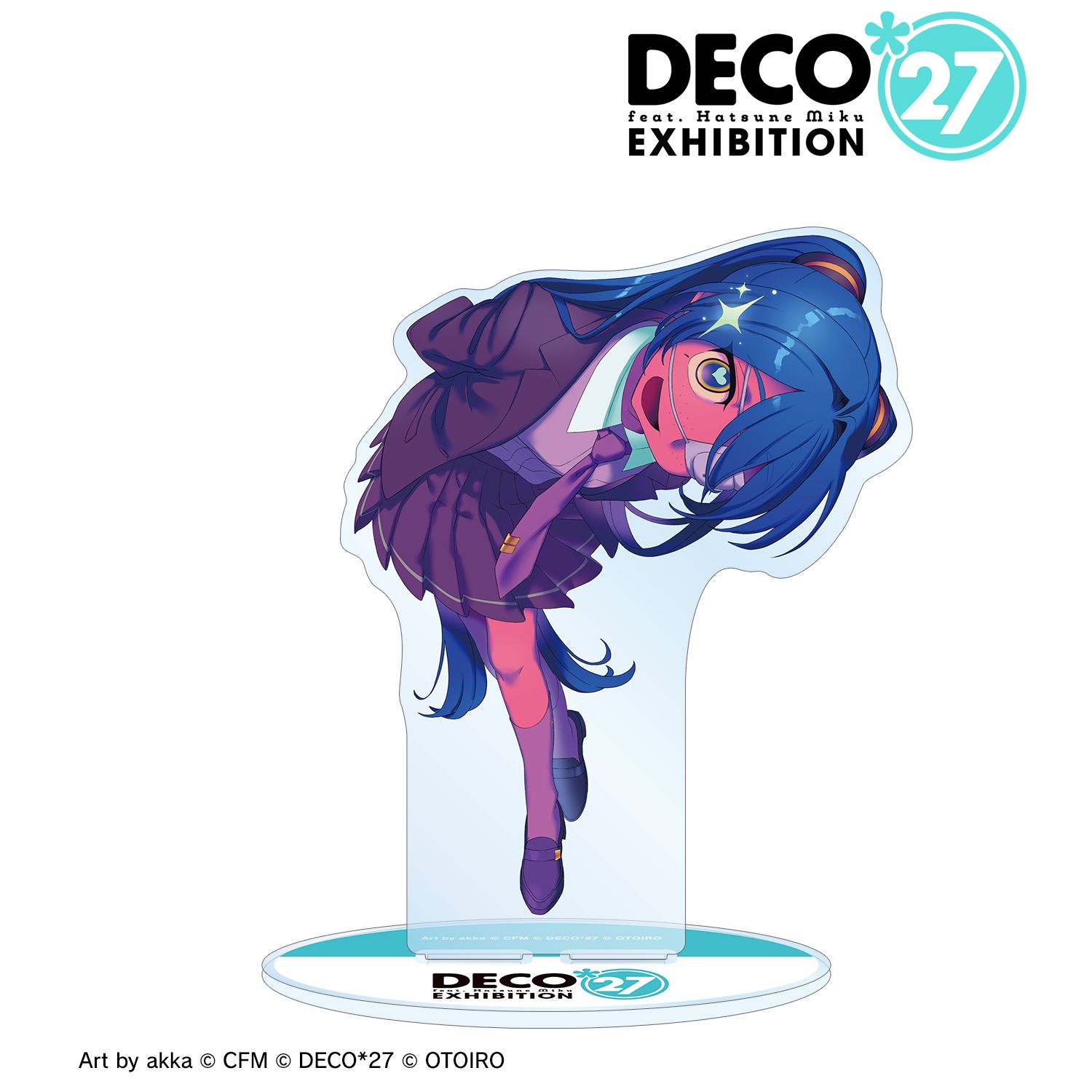 DECO27 feat.初音ミク モニタリング Art by akka BIGアクリルスタンド - 公式商品画像 | AniSmile