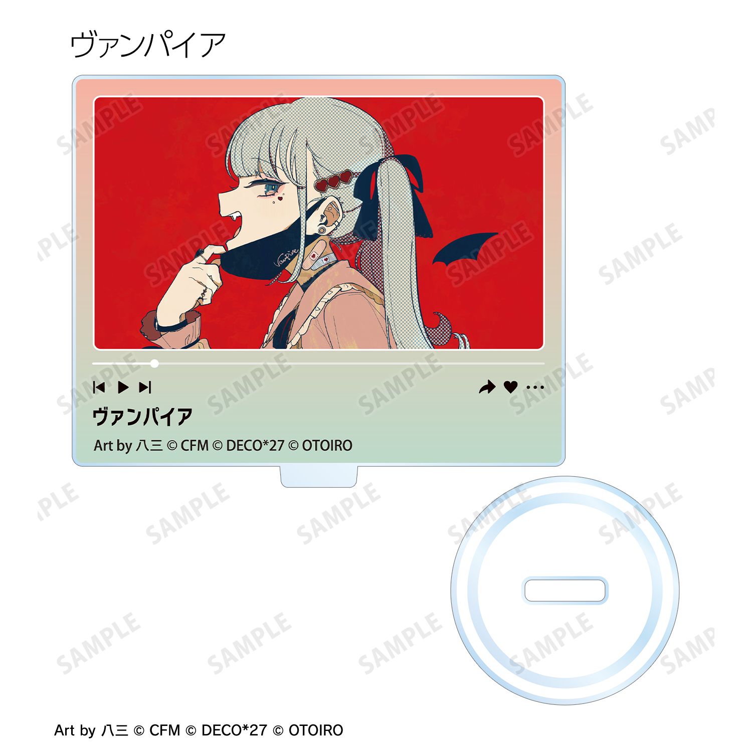 DECO*27 feat.初音ミク EXHIBITION Produced by DECO*27 / OTOIRO トレーディングサムネイルアクリルスタンド ver.B(単位/単品) Image 6 | AniSmile