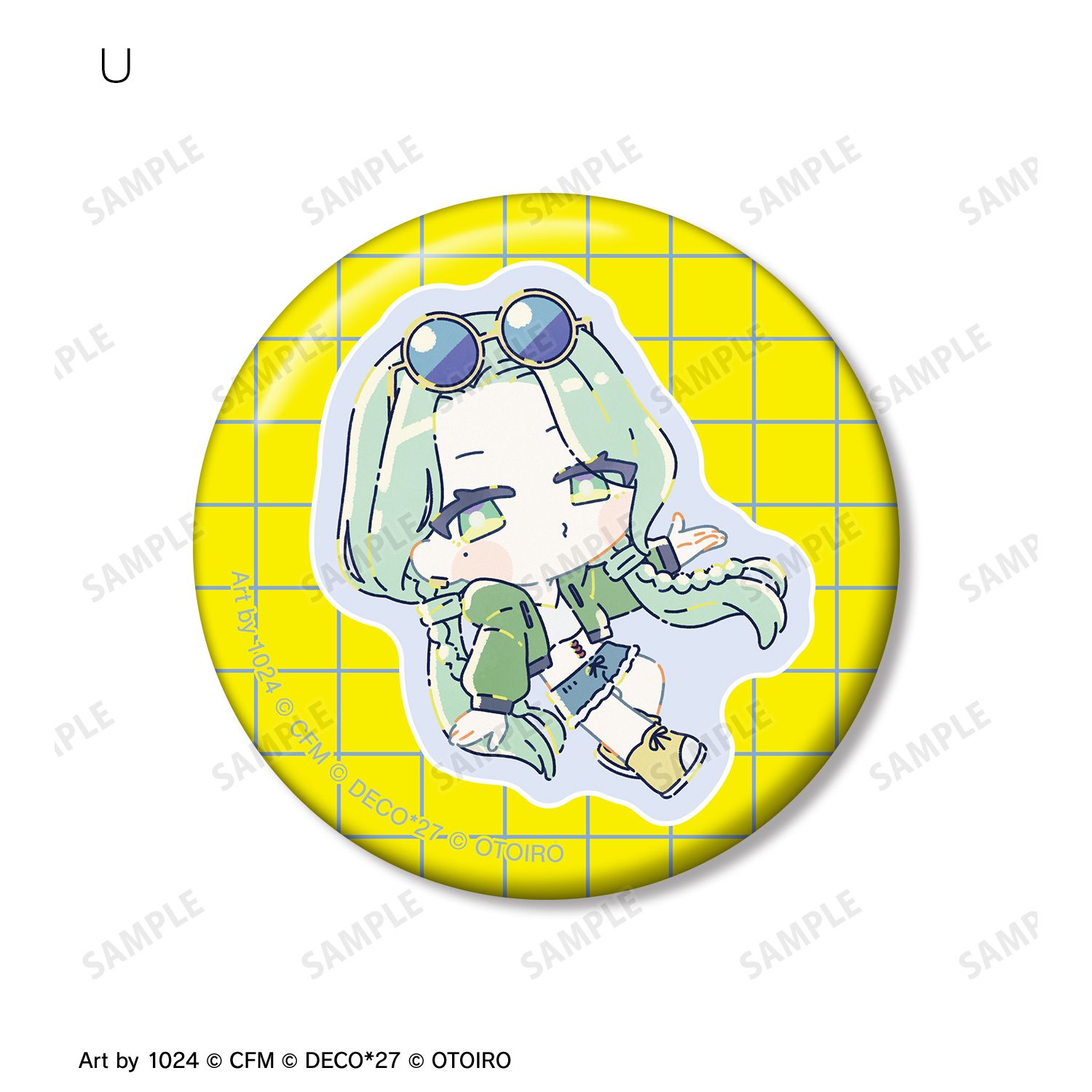 DECO27 feat.初音ミク MANNEQUIN Art by 1024 トレーディング缶バッジ(単位/単品) 画像 6 | AniSmile