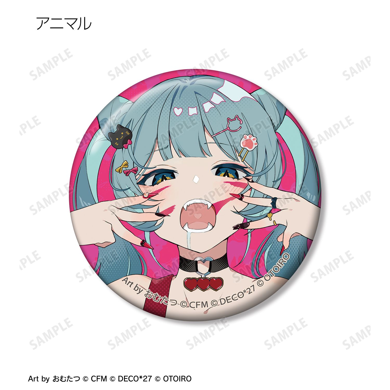 DECO*27 feat.初音ミク EXHIBITION Produced by DECO*27 / OTOIRO トレーディングサムネイル缶バッジ ver.B(単位/単品) 画像 6 | AniSmile