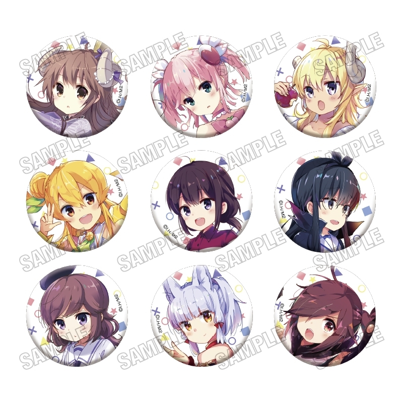 「まちカドまぞく」 缶バッジコレクション - 公式商品画像 | AniSmile
