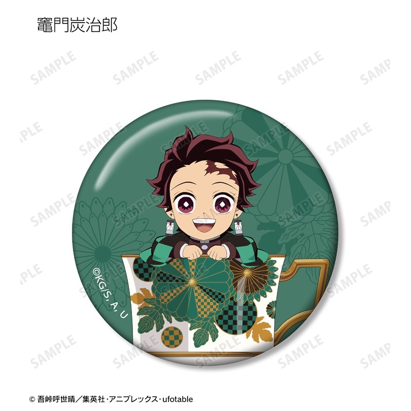 アニメ「鬼滅の刃」 トレーディング みにきゃら ティーカップver. 缶バッジ(単位/単品) 画像 3 | AniSmile