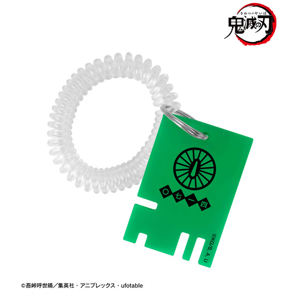アニメ「鬼滅の刃」 竈門炭治郎 ロッカーキー風アクリルキーホルダー - 公式商品画像 | AniSmile