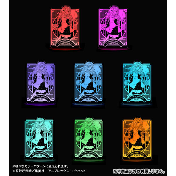 アニメ「鬼滅の刃」 甘露寺蜜璃 ライトアップアクリルスタンド 画像 3 | AniSmile
